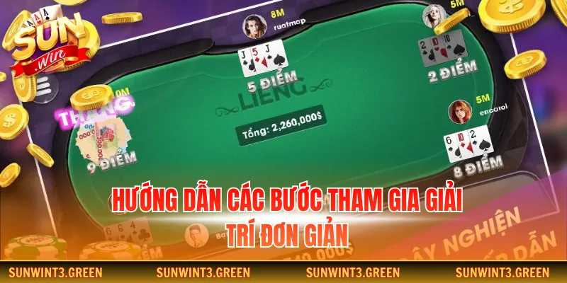 Hướng dẫn các bước tham gia giải trí đơn giản