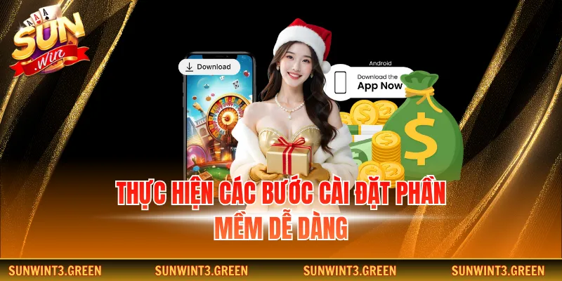 Thực hiện các bước cài đặt phần mềm dễ dàng